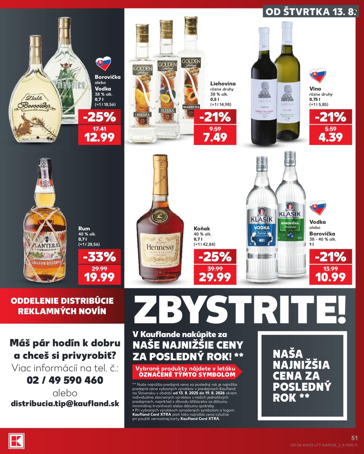Leták Kaufland - 13.8.2026 - 19.8.2026. Strana 51