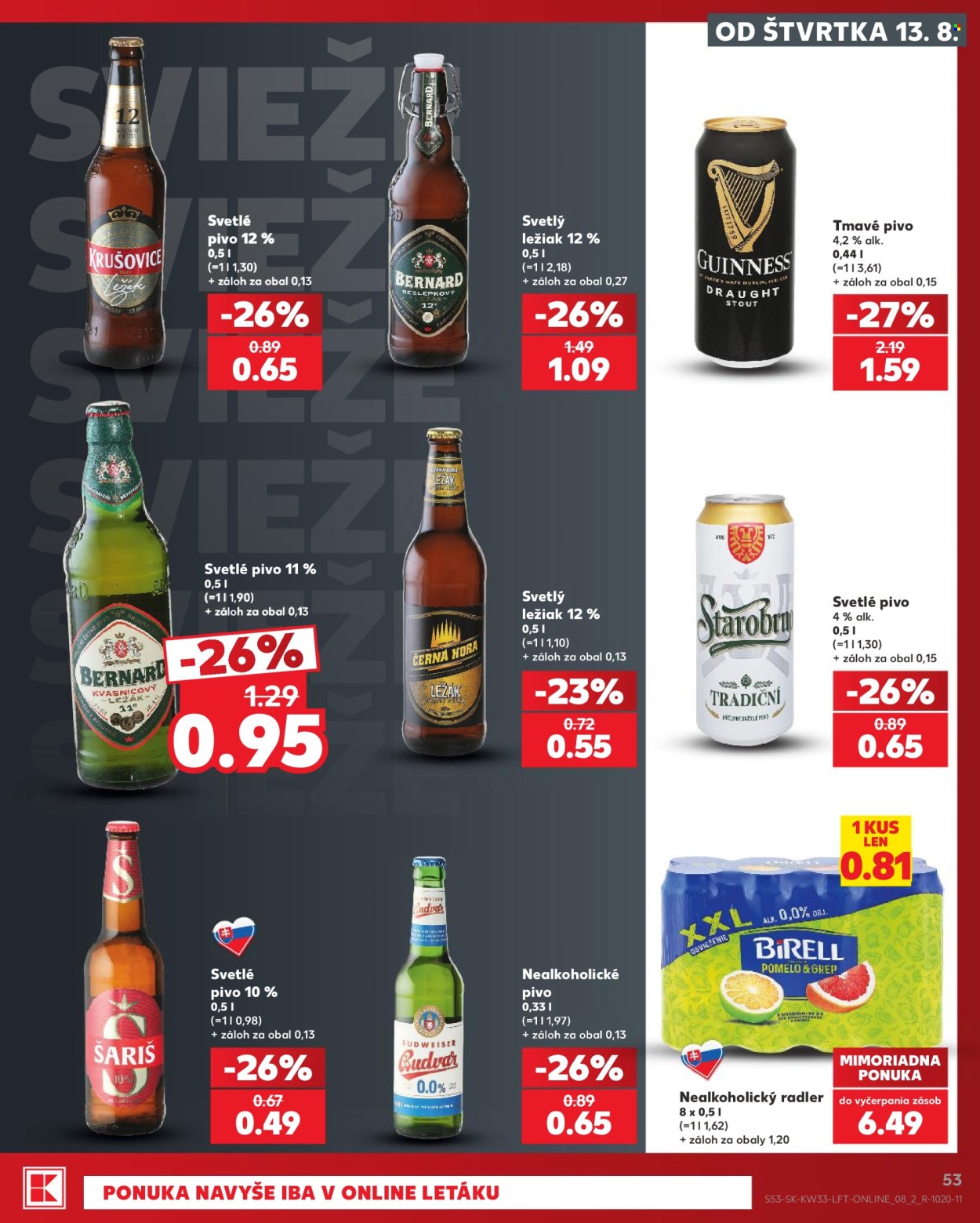 Leták Kaufland - 13.8.2026 - 19.8.2026. Strana 53
