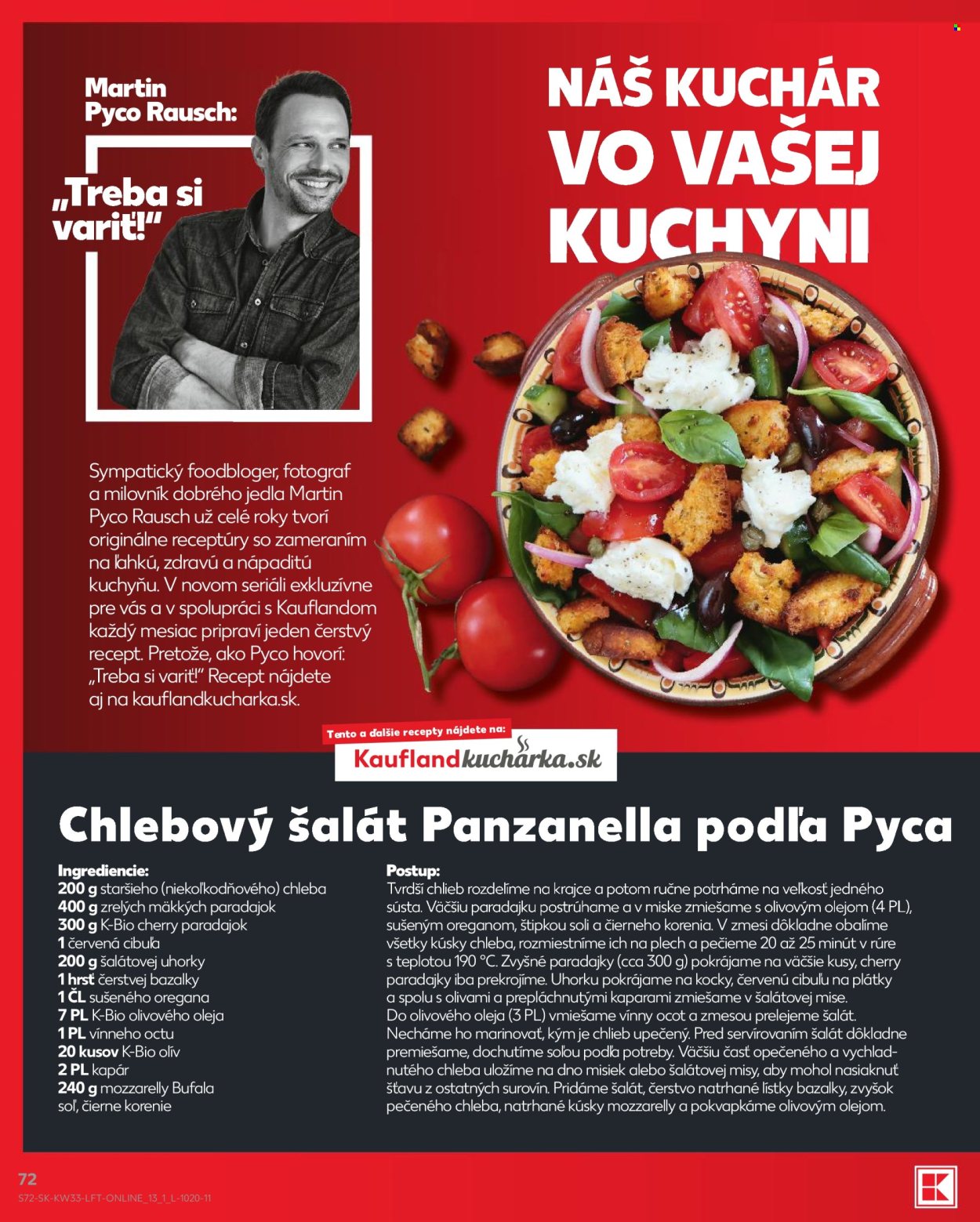 Leták Kaufland - 13.8.2026 - 19.8.2026. Strana 72