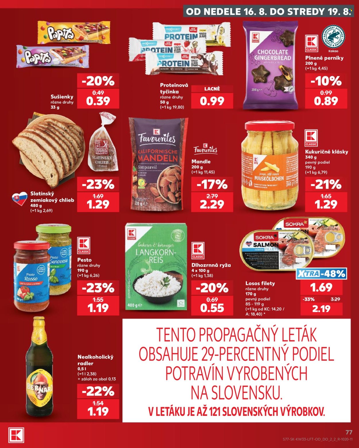 Leták Kaufland - 13.8.2026 - 19.8.2026. Strana 77