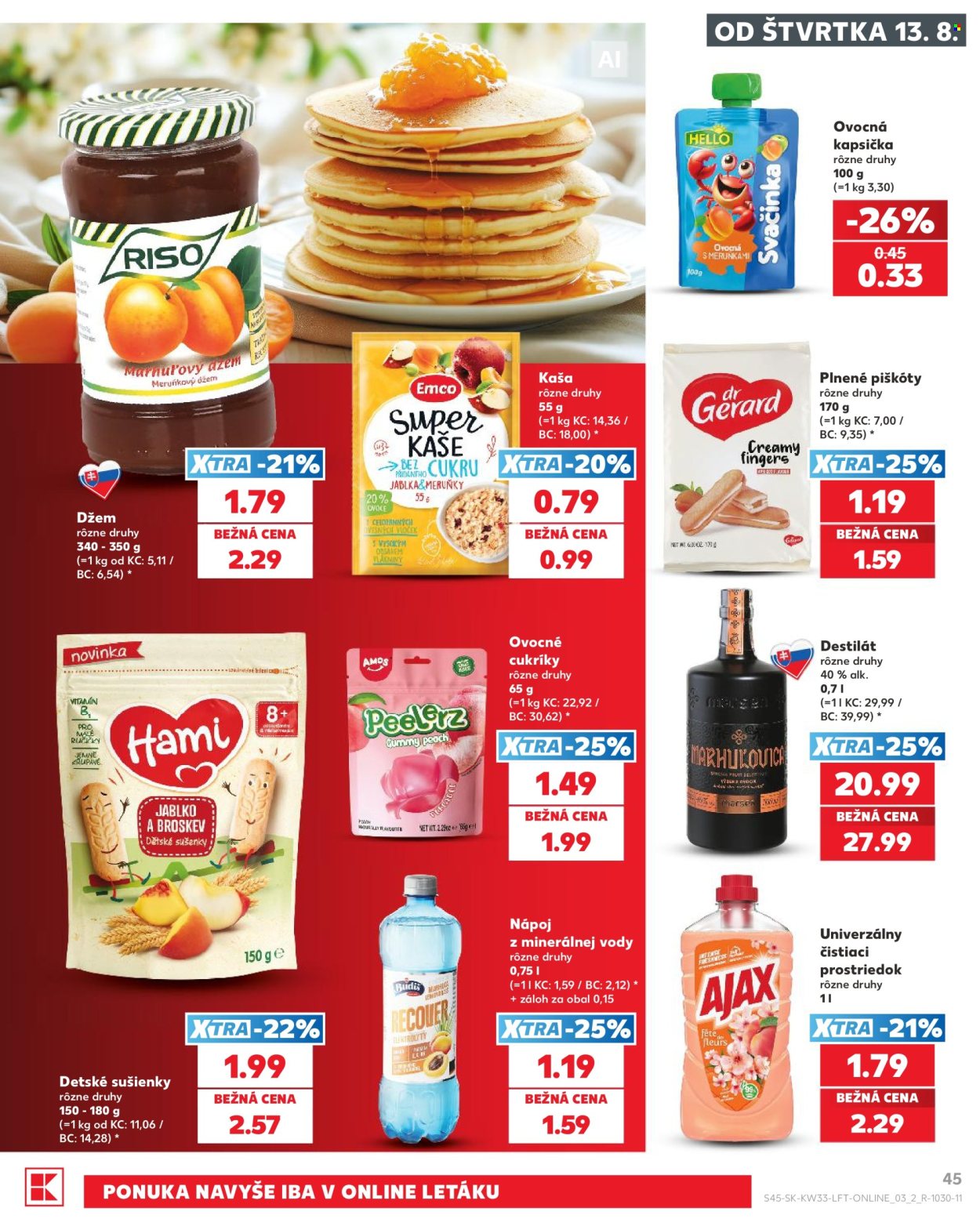 Leták Kaufland - 13.8.2026 - 19.8.2026. Strana 45