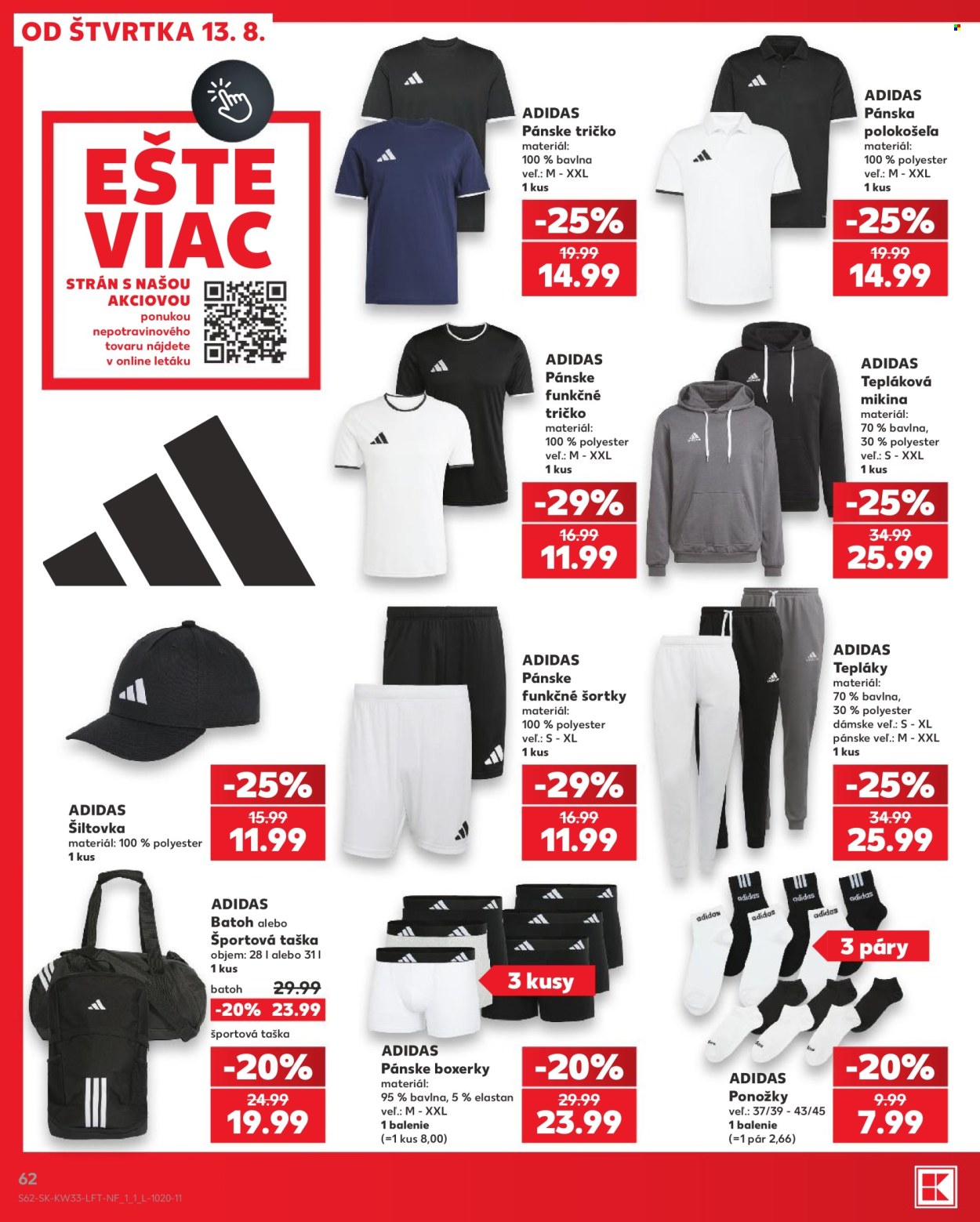 Leták Kaufland - 13.8.2026 - 19.8.2026. Strana 62