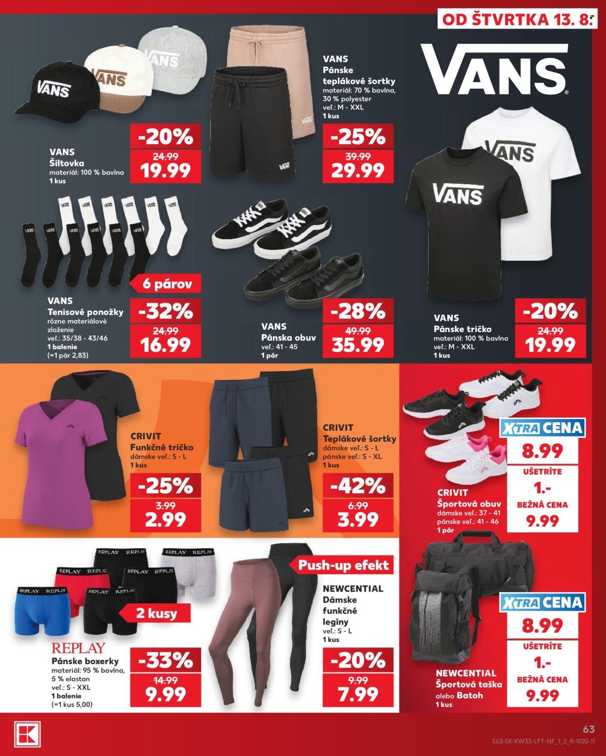 Leták Kaufland - 13.8.2026 - 19.8.2026. Strana 63