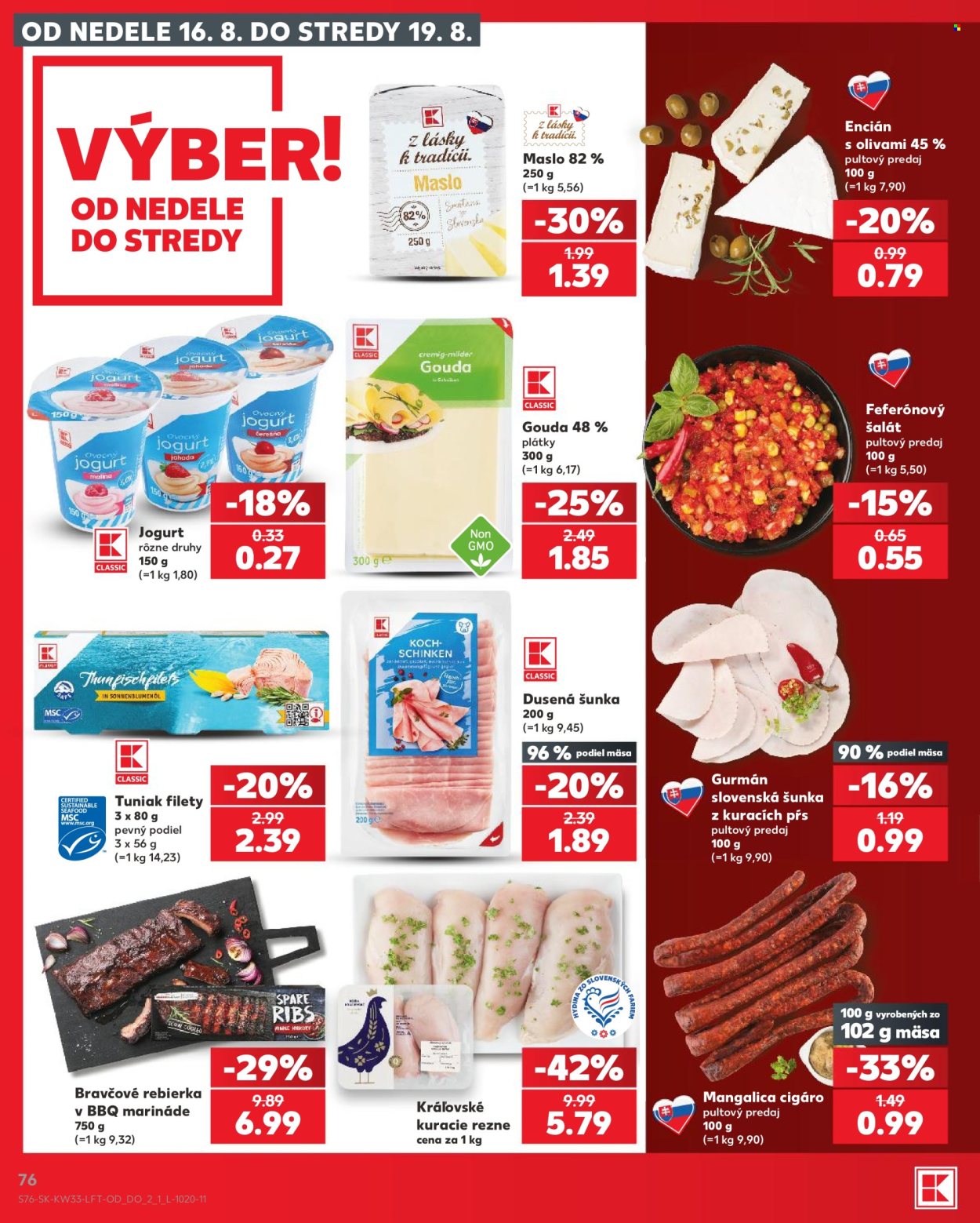 Leták Kaufland - 13.8.2026 - 19.8.2026. Strana 76