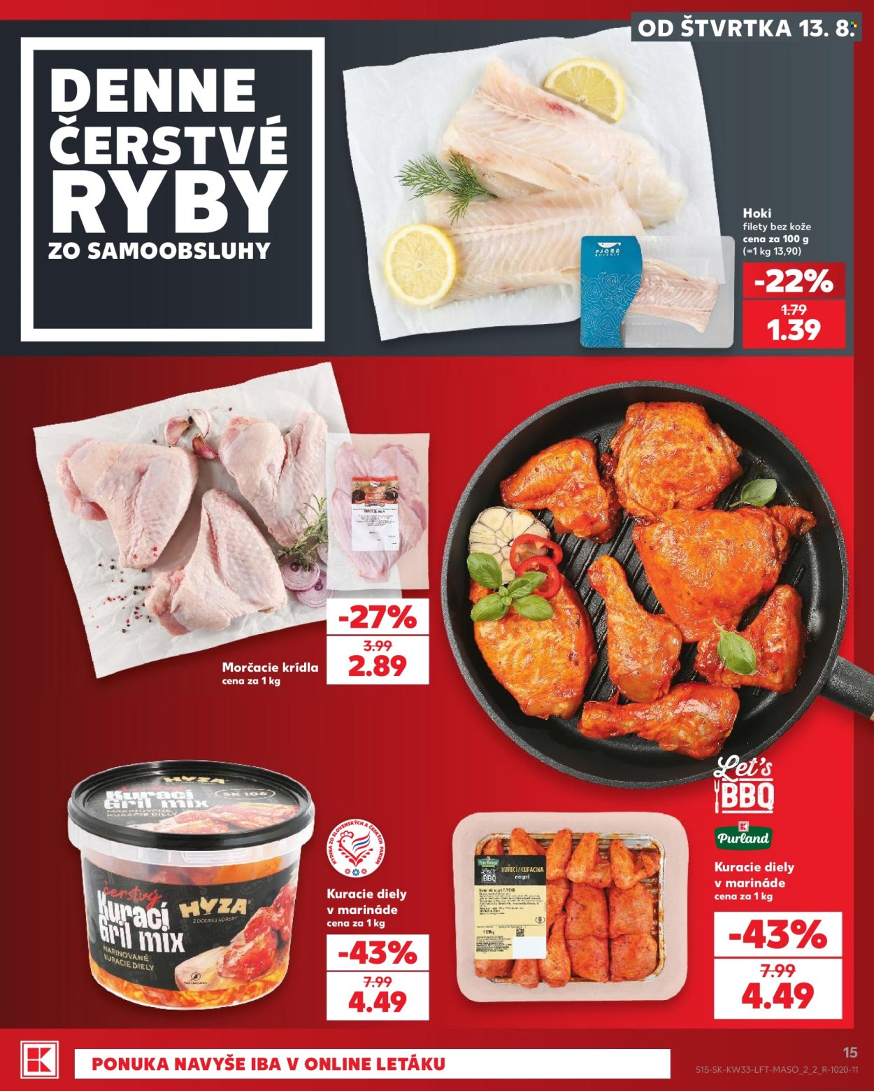 Leták Kaufland - 13.8.2026 - 19.8.2026. Strana 15
