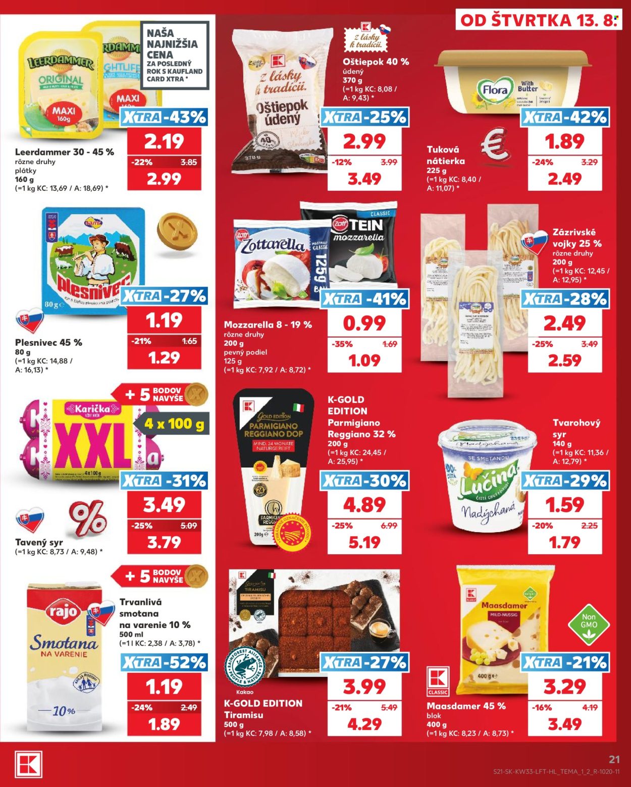 Leták Kaufland - 13.8.2026 - 19.8.2026. Strana 21