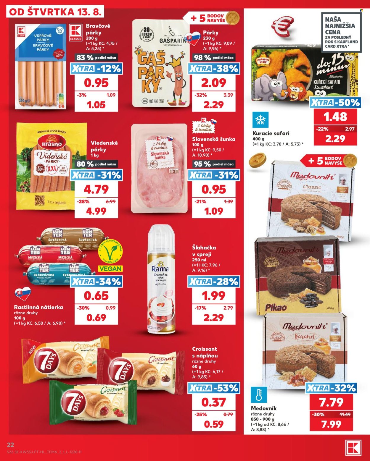 Leták Kaufland - 13.8.2026 - 19.8.2026. Strana 22