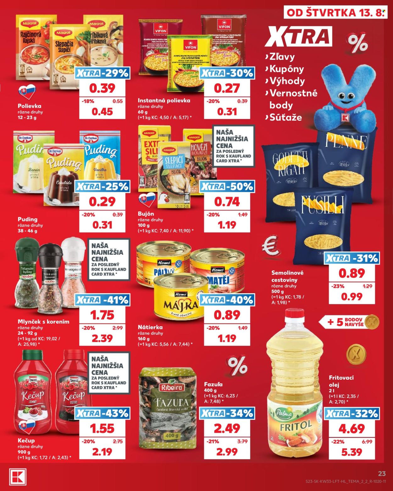 Leták Kaufland - 13.8.2026 - 19.8.2026. Strana 23