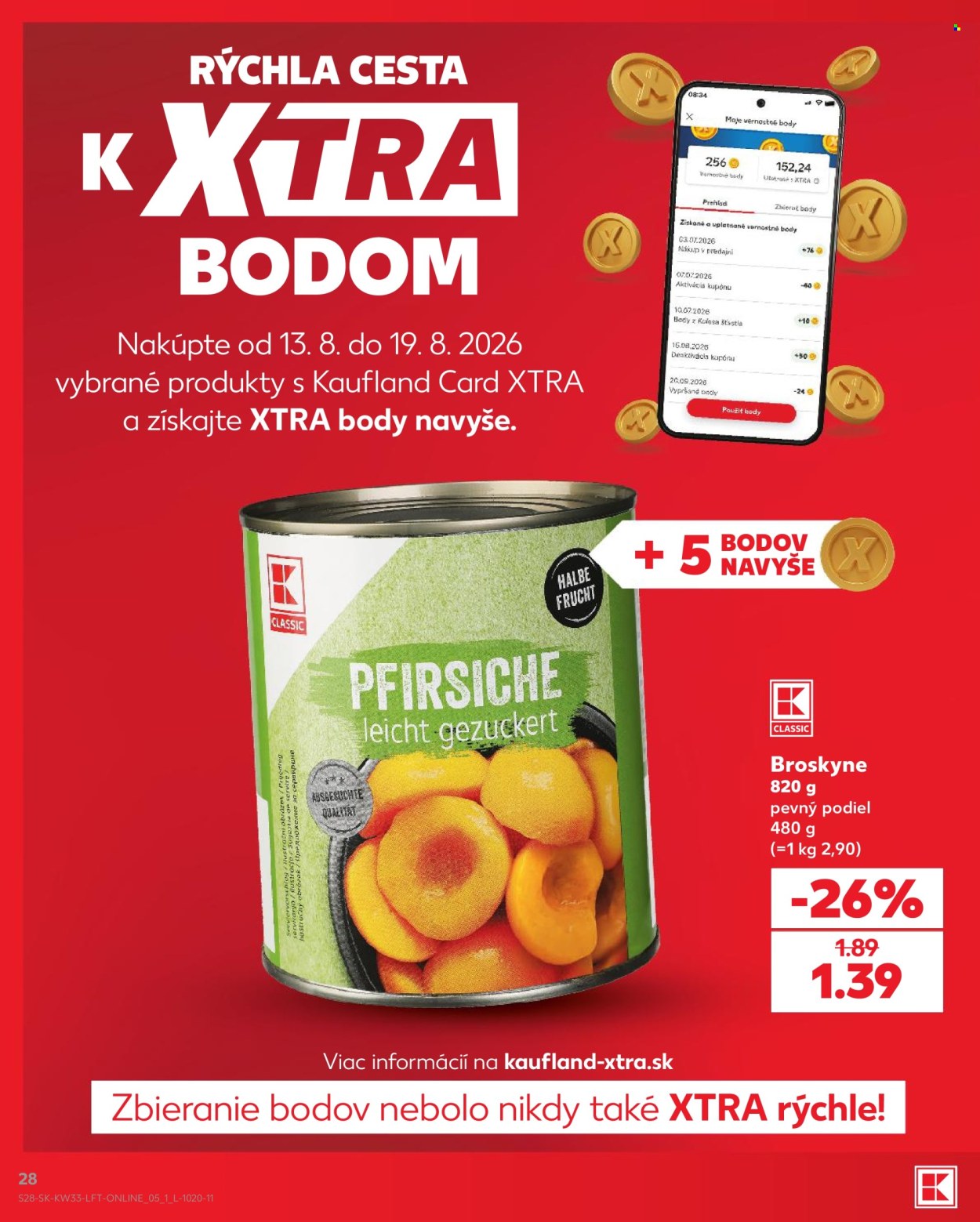 Leták Kaufland - 13.8.2026 - 19.8.2026. Strana 28