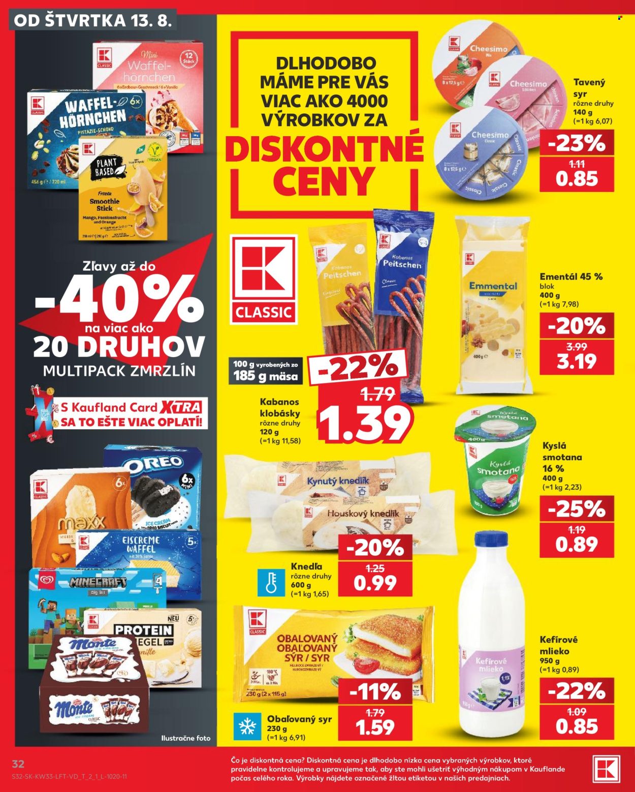 Leták Kaufland - 13.8.2026 - 19.8.2026. Strana 32