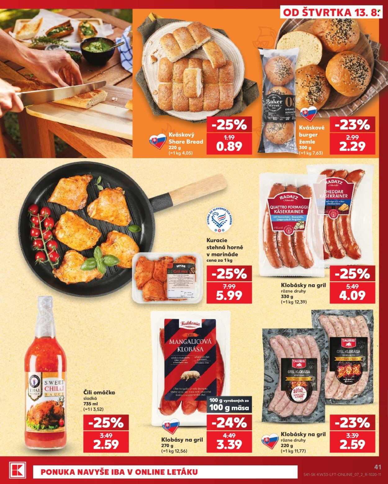 Leták Kaufland - 13.8.2026 - 19.8.2026. Strana 41