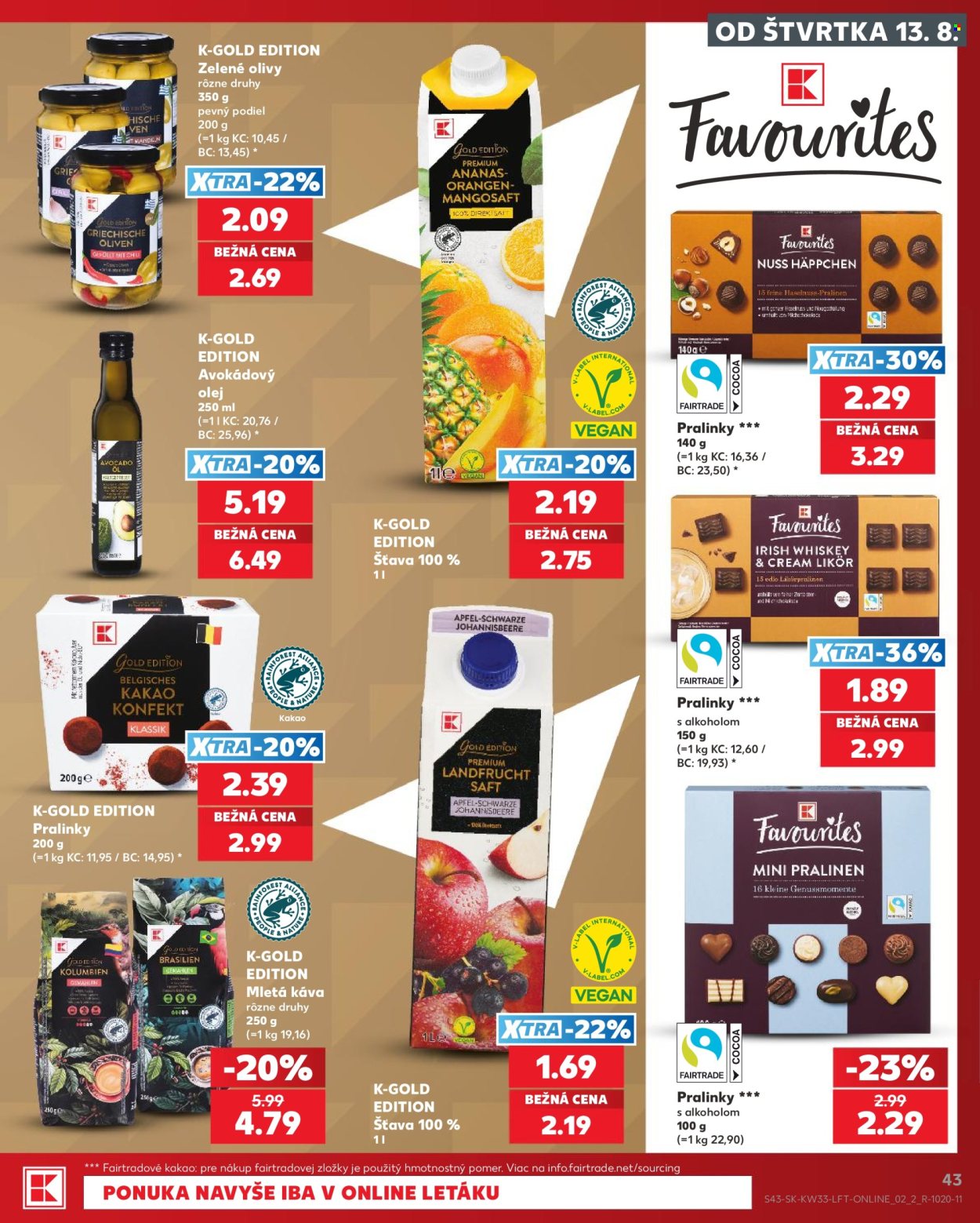 Leták Kaufland - 13.8.2026 - 19.8.2026. Strana 43