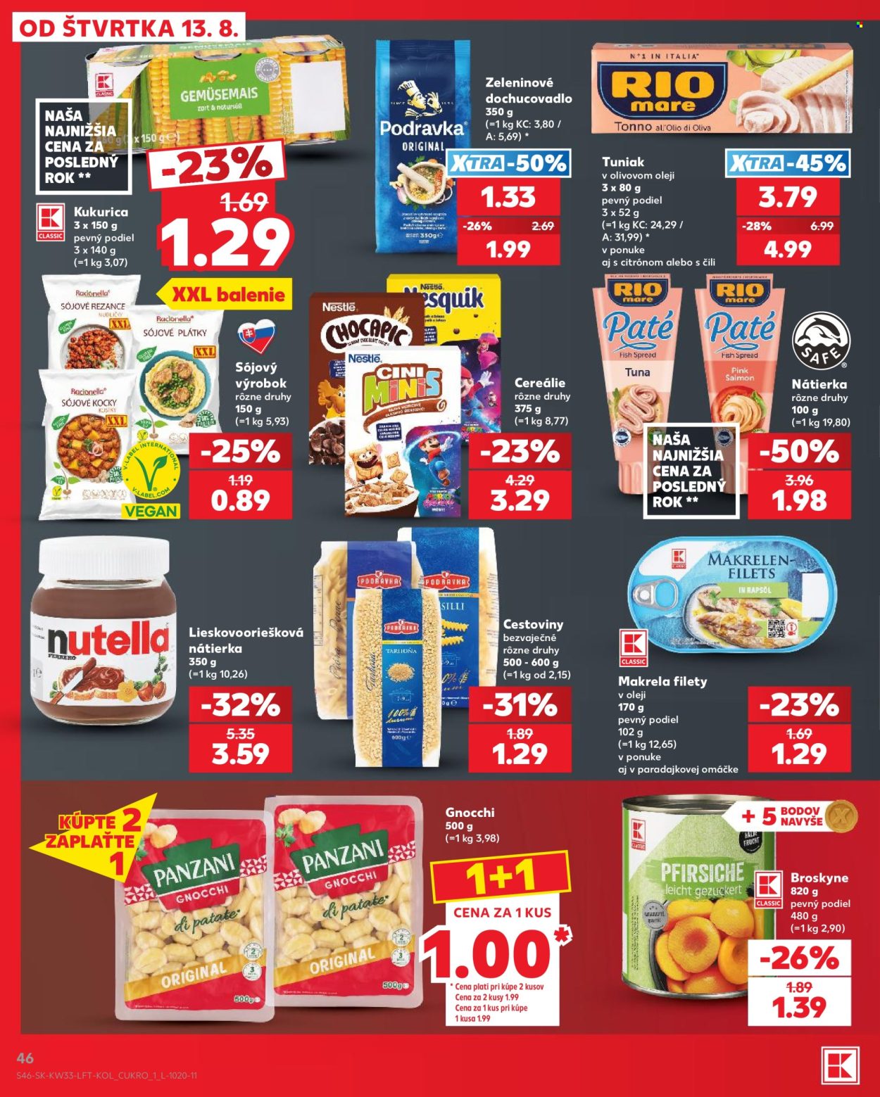 Leták Kaufland - 13.8.2026 - 19.8.2026. Strana 46