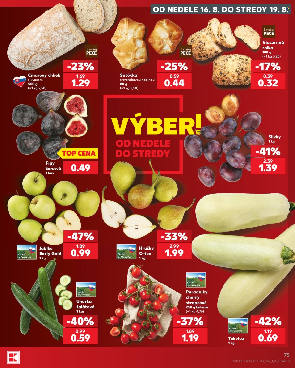 Leták Kaufland - 13.8.2026 - 19.8.2026. Strana 75