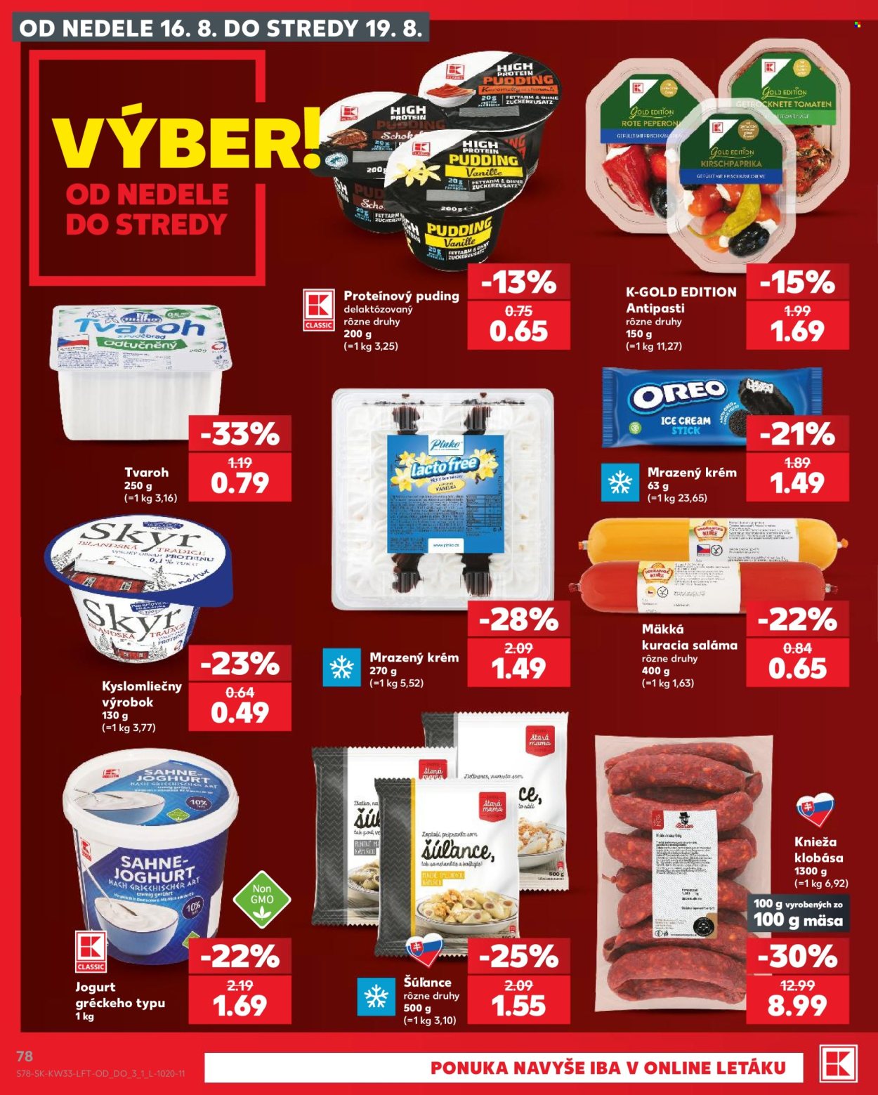 Leták Kaufland - 13.8.2026 - 19.8.2026. Strana 78