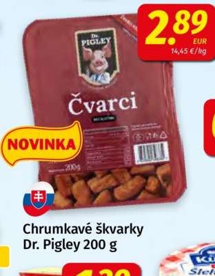 Chrumkavé škvarky Dr. Pigley 200 g