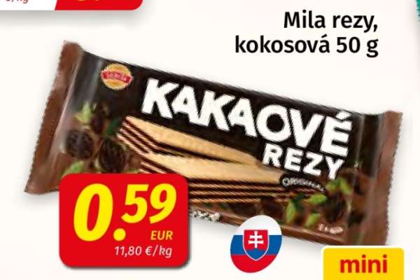 Kakaové rezy