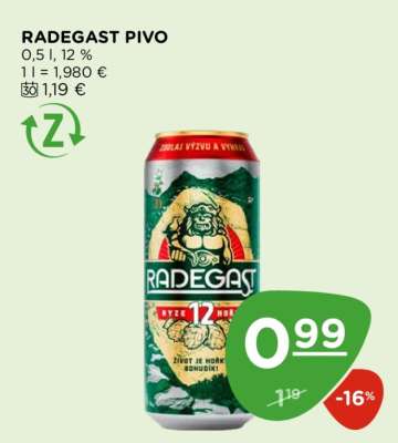 RADEGAST PIVO