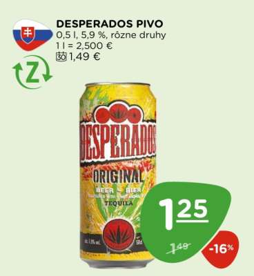 DESPERADOS PIVO