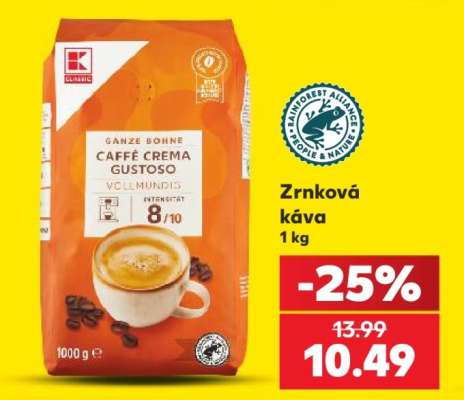 Zrnková káva