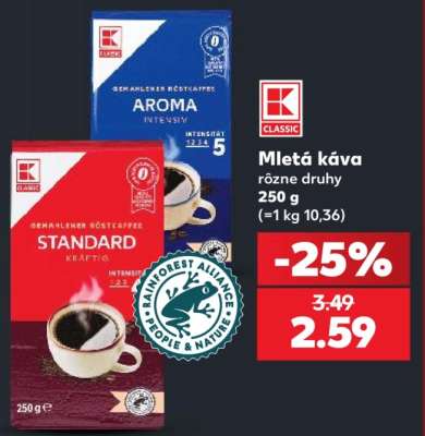 MLETÁ KÁVA