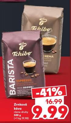Zrnková káva rôzne druhy 500 g