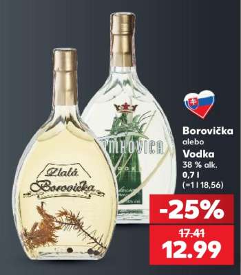 Borovička alebo Vodka