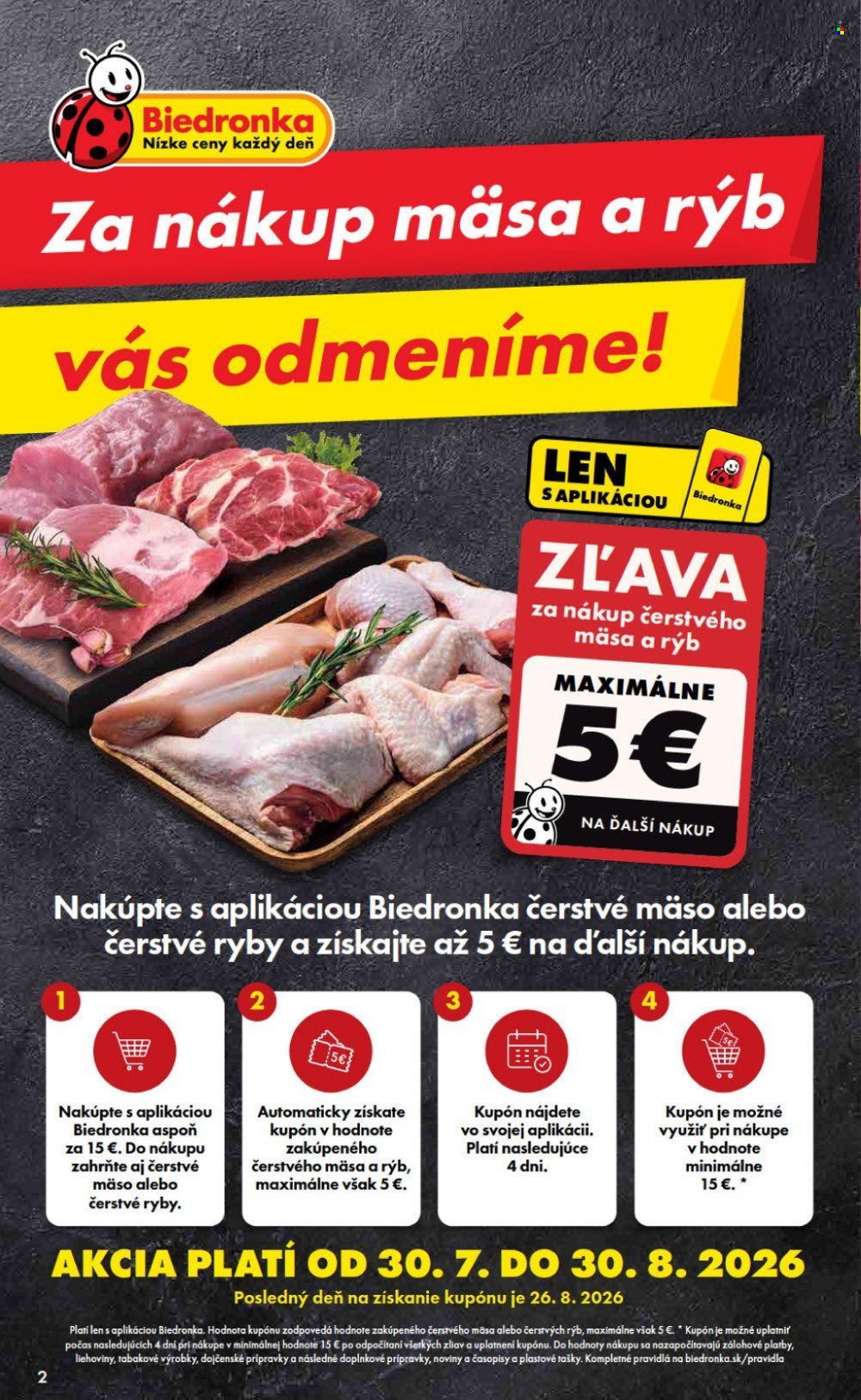 Leták Biedronka - 13.8.2026 - 19.8.2026. Strana 2