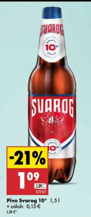 Pivo Svarog 10°