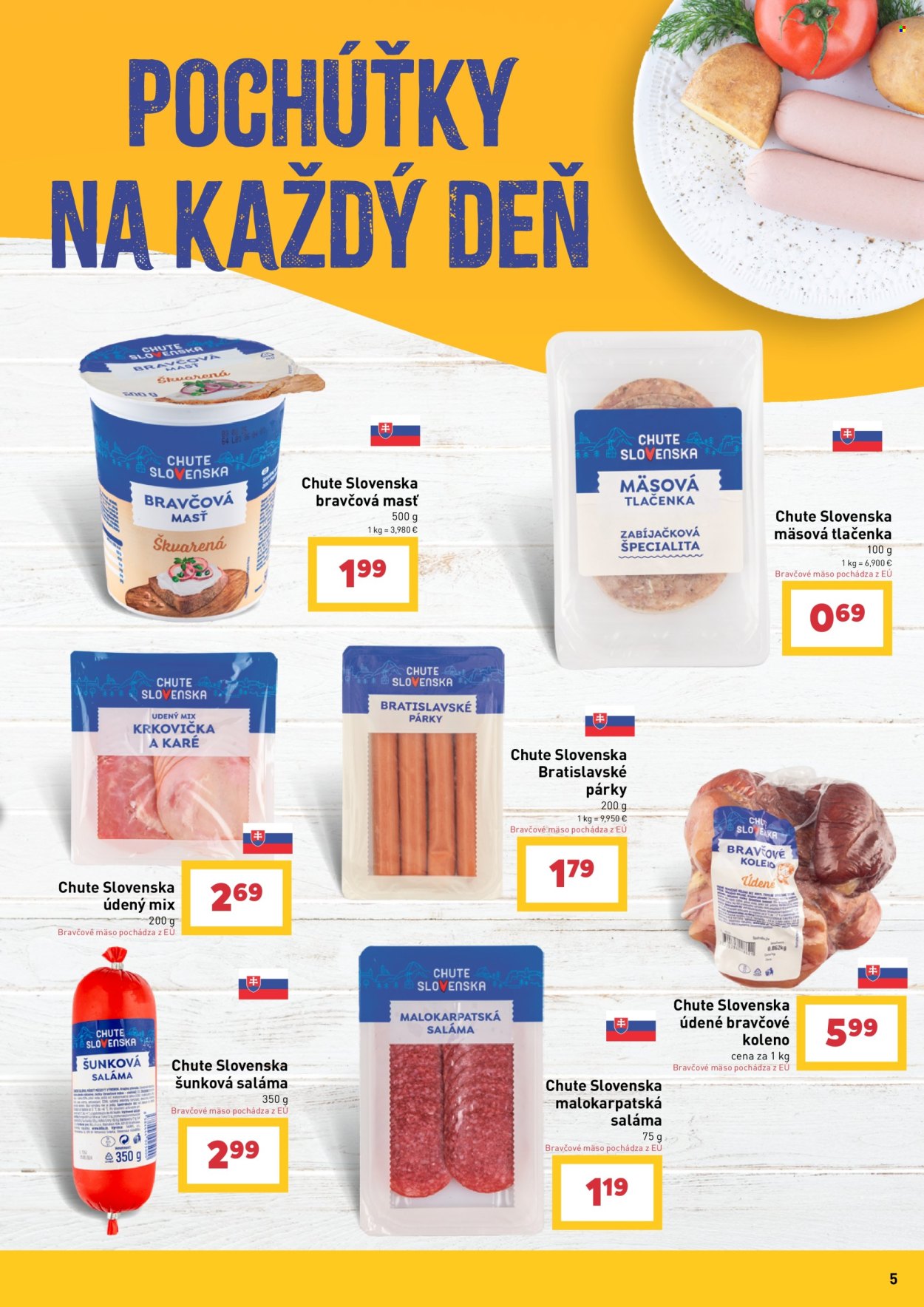 Leták Billa - 12.8.2026 - 8.9.2026. Strana 5