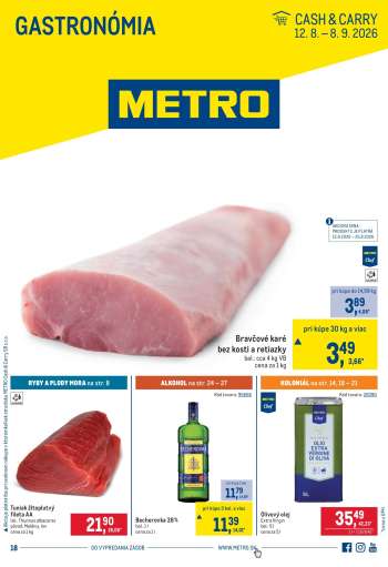 Leták Metro - 12.8.2026 - 8.9.2026.