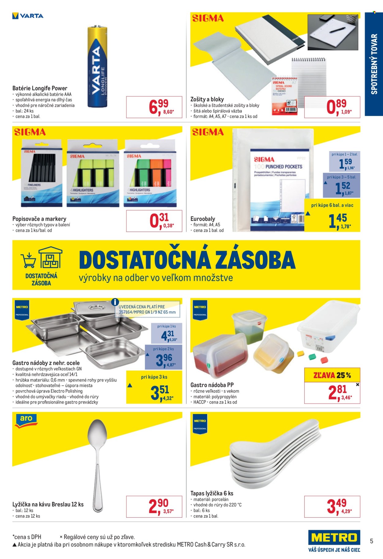 Leták Metro - 12.8.2026 - 25.8.2026. Strana 5
