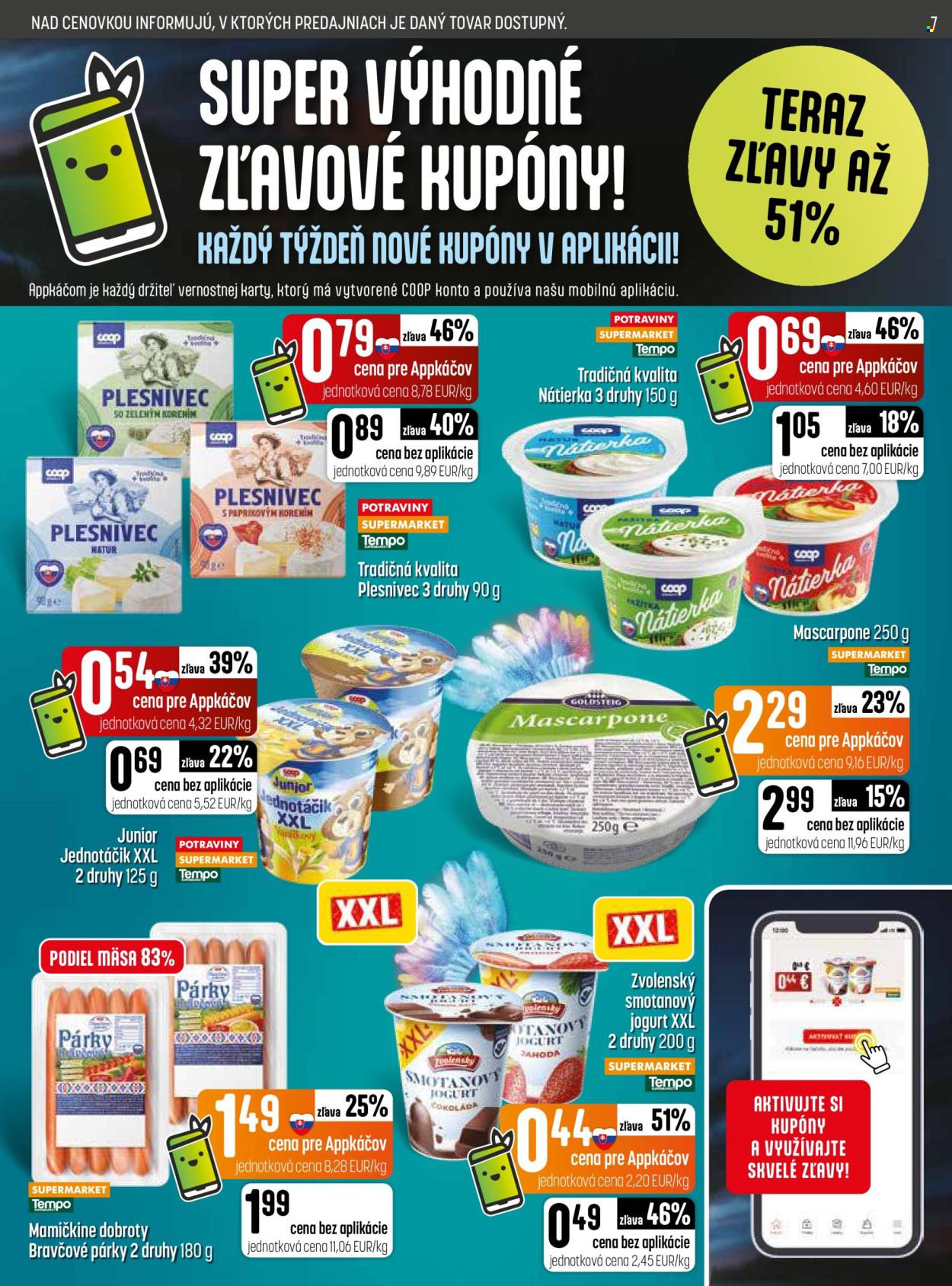 Leták COOP Jednota - 13.8.2026 - 19.8.2026. Strana 7