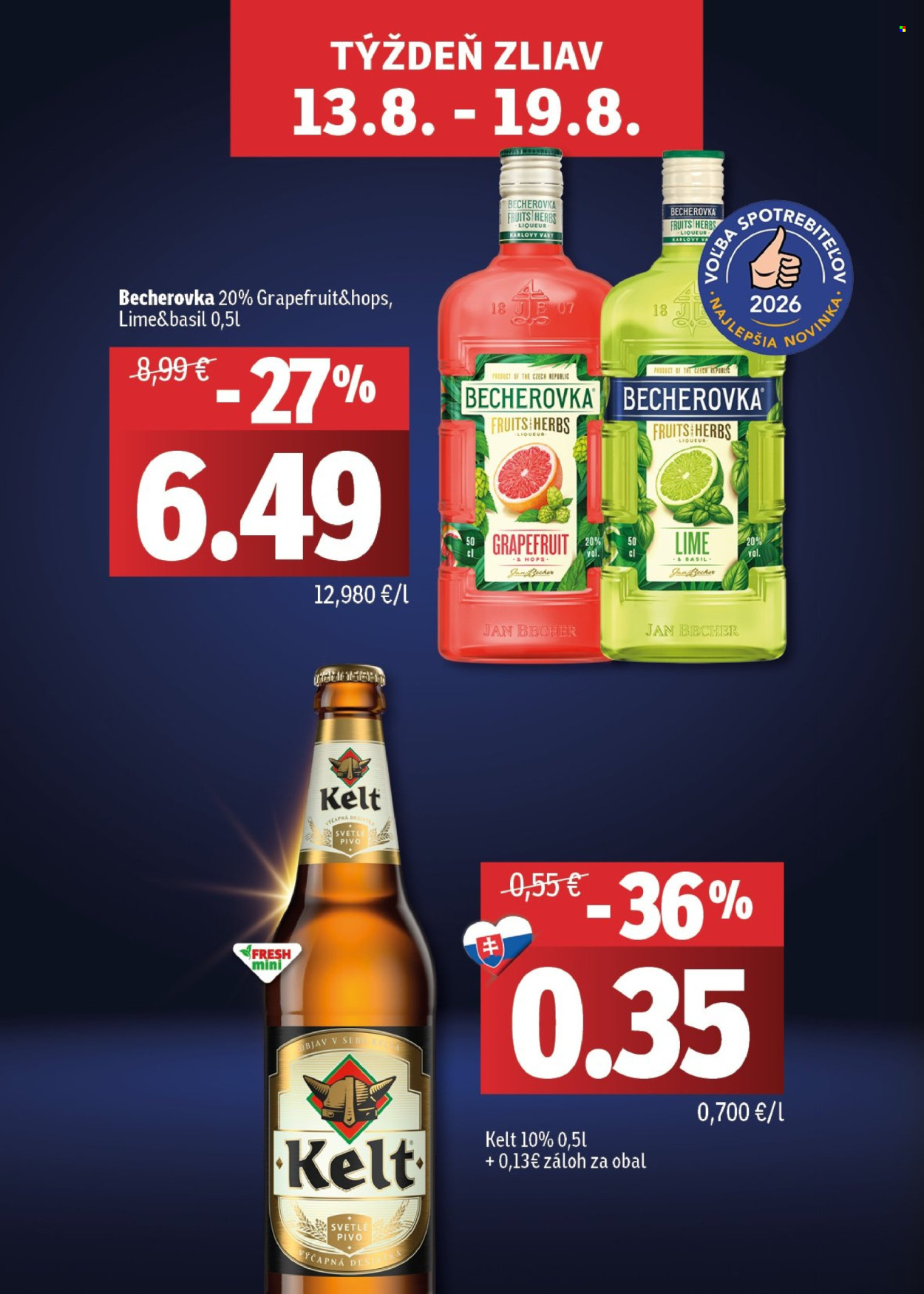 Leták FRESH - 13.8.2026 - 26.8.2026. Strana 2