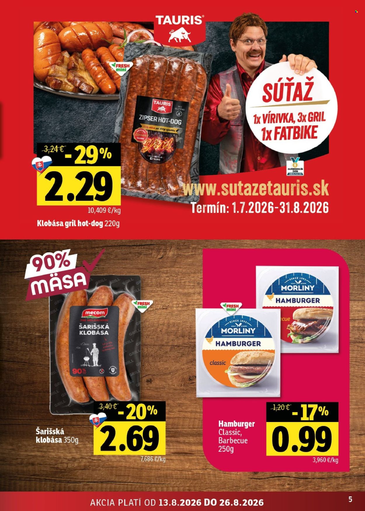 Leták FRESH - 13.8.2026 - 26.8.2026. Strana 5
