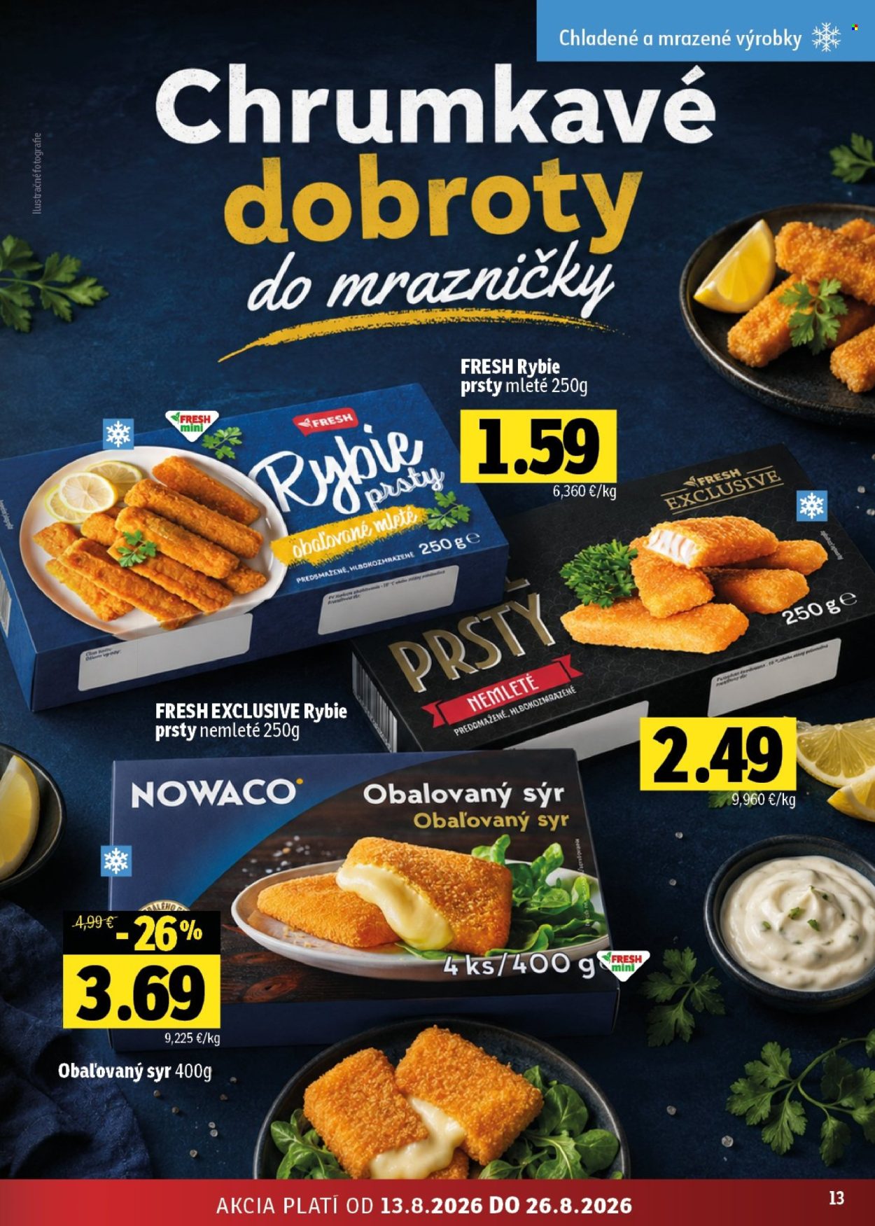 Leták FRESH - 13.8.2026 - 26.8.2026. Strana 13
