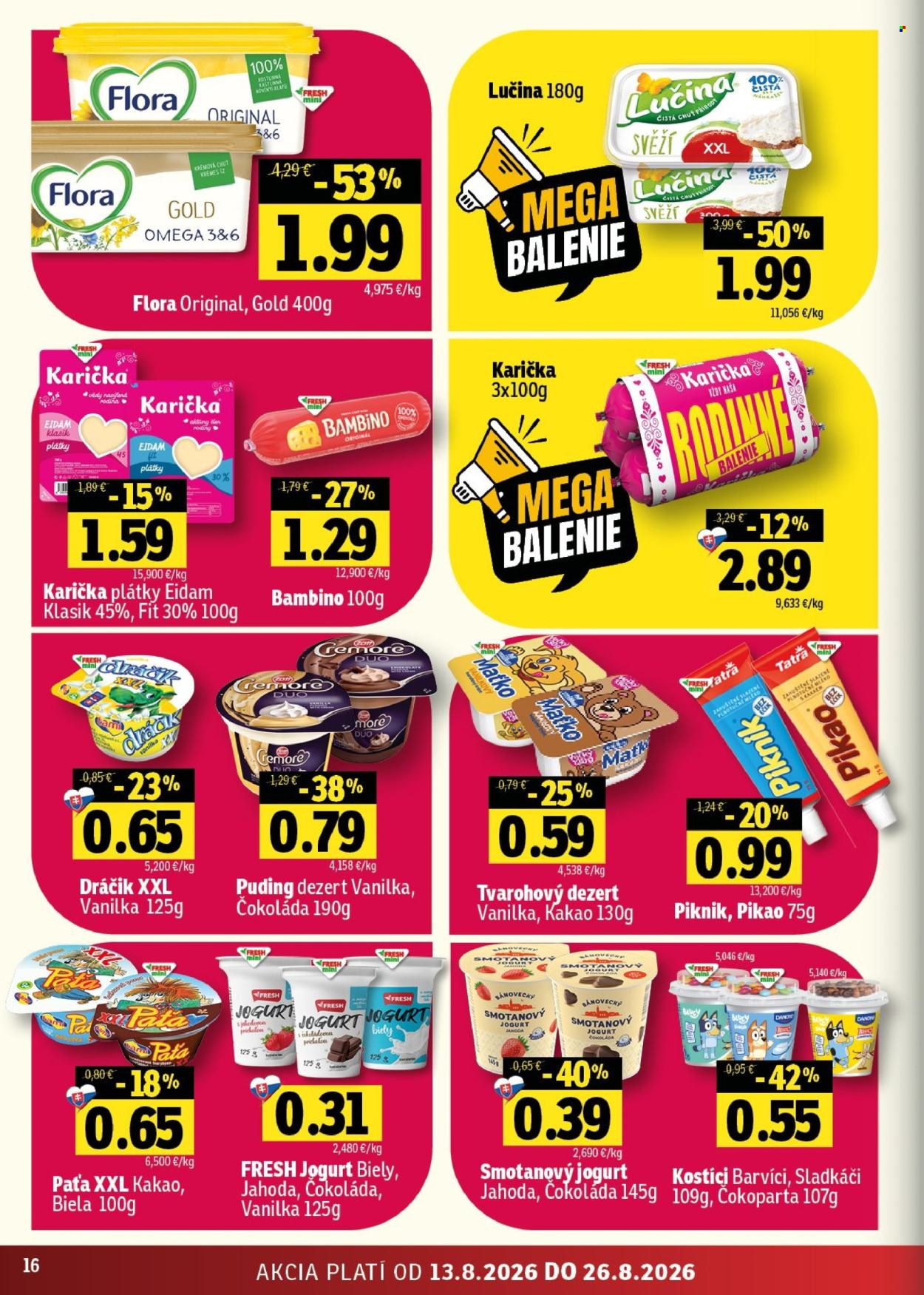 Leták FRESH - 13.8.2026 - 26.8.2026. Strana 16