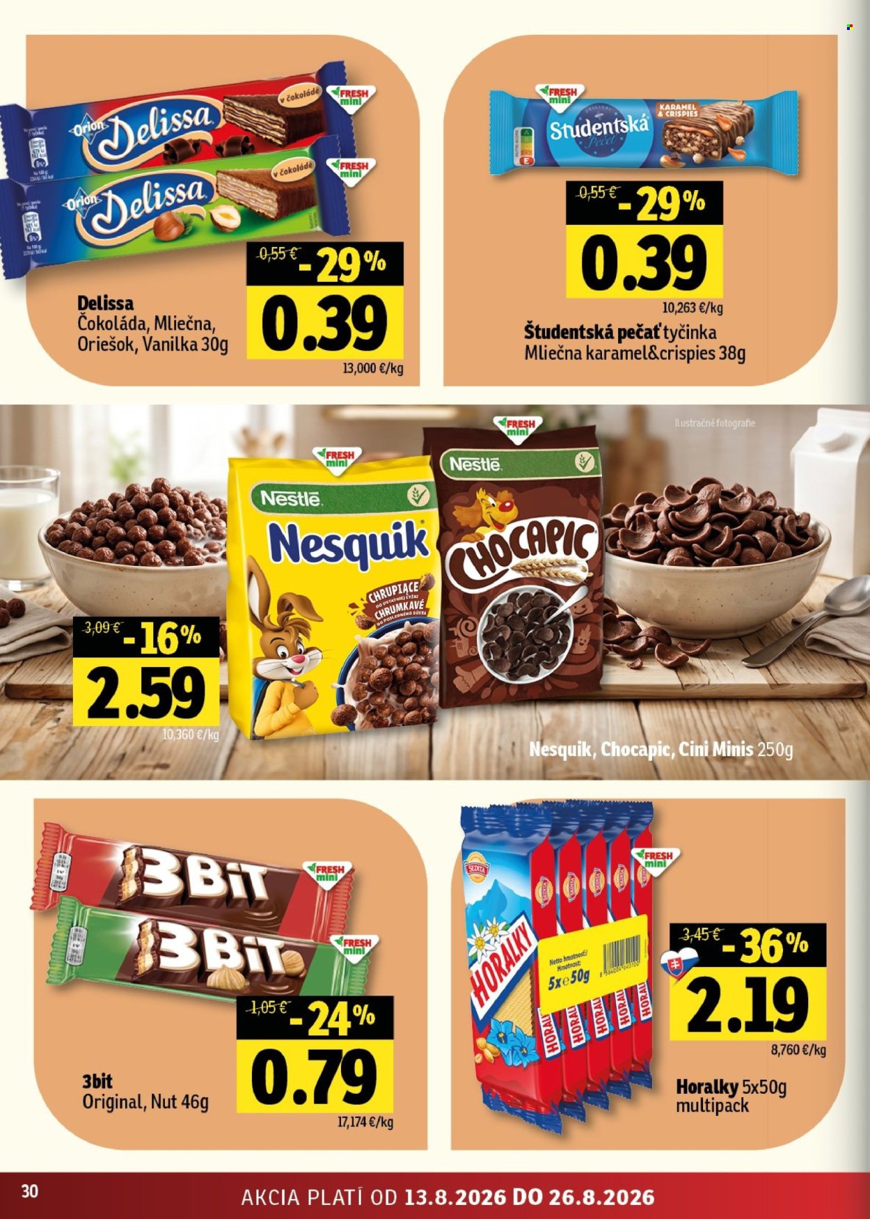 Leták FRESH - 13.8.2026 - 26.8.2026. Strana 30