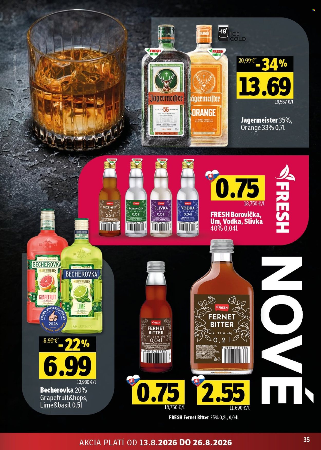 Leták FRESH - 13.8.2026 - 26.8.2026. Strana 35