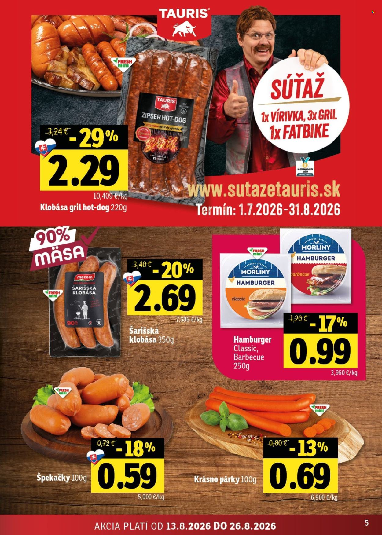 Leták FRESH - 13.8.2026 - 26.8.2026. Strana 5