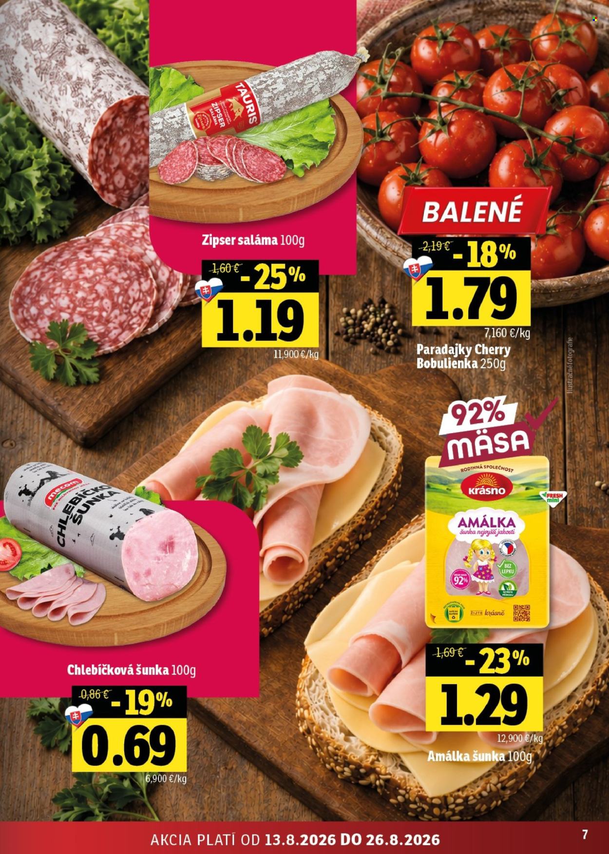 Leták FRESH - 13.8.2026 - 26.8.2026. Strana 7