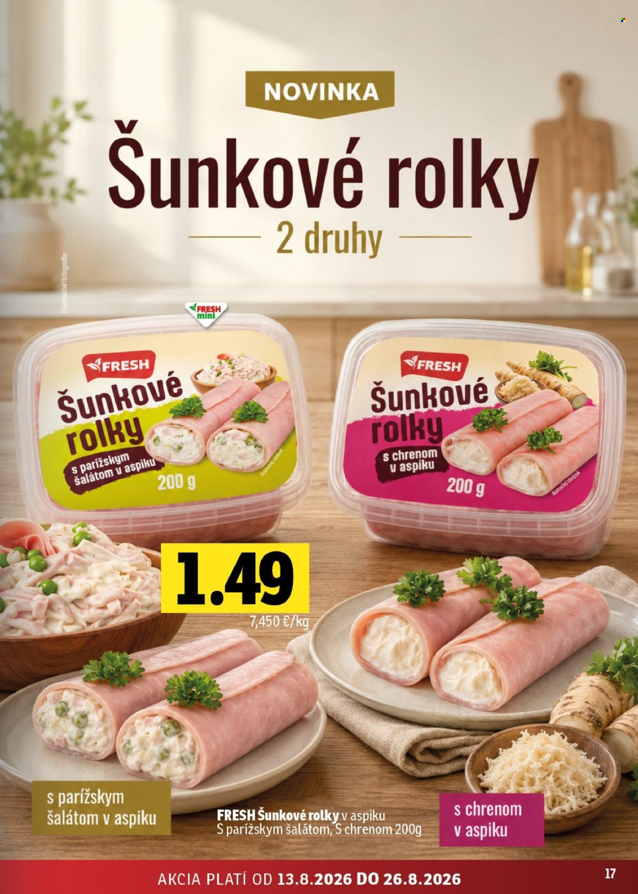 Leták FRESH - 13.8.2026 - 26.8.2026. Strana 17