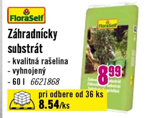 FloraSelf Záhradnícky substrát
