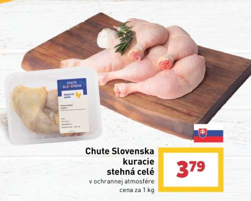Chute Slovenska kuracie stehná celé