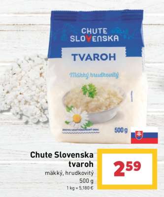 Chute Slovenska tvaroh