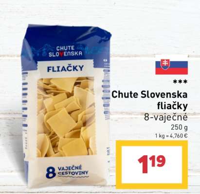 Chute Slovenska fliačky