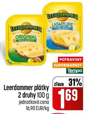 Leerdammer plátky