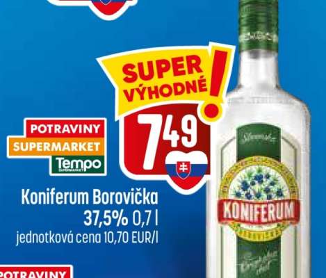 KONIFERUM BOROVIČKA