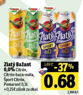 Zlatý Bažant 0,0%
