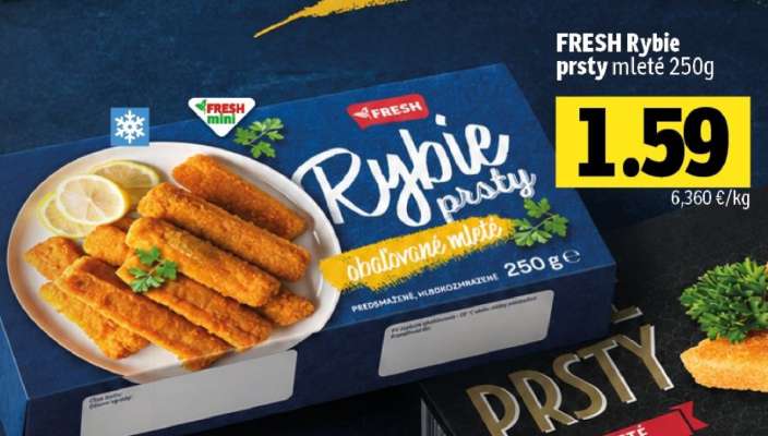 FRESH Rybí prsty mleté 250g